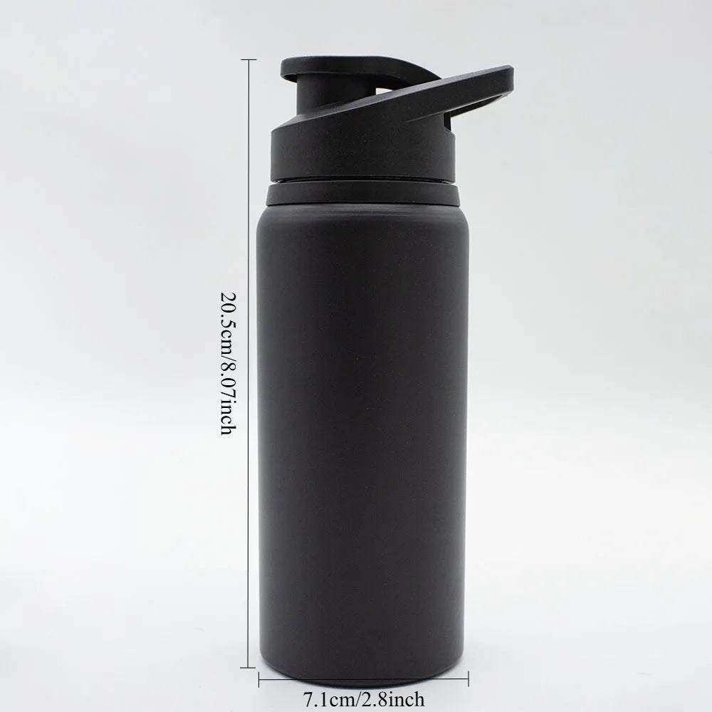 Metal Portable Water Bottle Leakproof Reusable Outdoor Sports Cup for Cycling Hiking Gym Halloween Gift Christmas Gift Travel